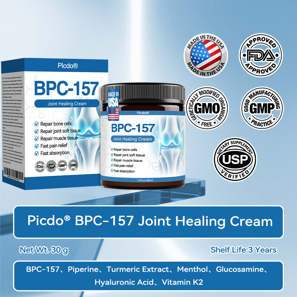 As a valued customer, we are pleased to offer you an exclusive 50% discount🦴𝖯𝗂𝖼𝗱𝗼® BPC-157 Joint Healing Cream