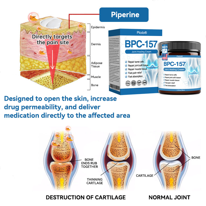 𝖯𝗂𝖼𝗱𝗼® BPC-157 Joint Healing Cream🦴Treats Arthritis, Neuropathy, Rheumatism, Sports Injuries & More🦶