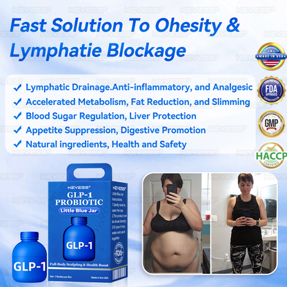 𝑲𝒆𝒚𝒆𝒔𝒔® 𝑮𝑳𝑷-1 𝑷𝒓𝒐𝒃𝒊𝒐𝒕𝒊𝒄 𝑭𝒖𝒍𝒍-𝑩𝒐𝒅𝒚 𝑺𝒄𝒖𝒍𝒑𝒕𝒊𝒏𝒈 & 𝑯𝒆𝒂𝒍𝒕𝒉 𝑩𝒐𝒐𝒔𝒕 𝑳𝒊𝒕𝒕𝒍𝒆 𝑩𝒍𝒖𝒆 𝑱𝒂𝒓 🌹