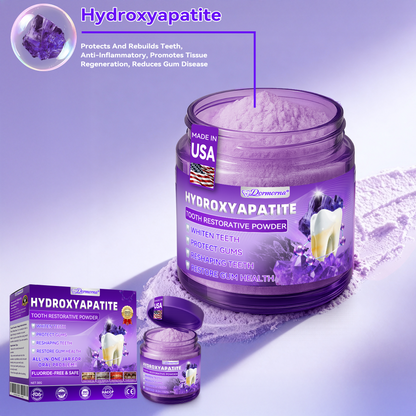 𝑫𝑜𝑟𝒎𝒐𝒓𝙣𝙖® 𝐻𝑦𝑑𝑟𝑜𝑥𝑦𝑎𝑝𝑎𝑡𝑖𝑡𝑒 𝑇𝑜𝑜𝑡ℎ 𝑅𝑒𝑠𝑡𝑜𝑟𝑎𝑡𝑖𝑣𝑒 𝑃𝑜𝑤𝑑𝑒𝑟🦷Treatment for dental caries, periodontal disease, tooth sensitivity, and oral cancer🏆