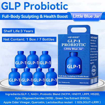 𝑲𝒆𝒚𝒆𝒔𝒔® 𝑮𝑳𝑷-1 𝑷𝒓𝒐𝒃𝒊𝒐𝒕𝒊𝒄 𝑭𝒖𝒍𝒍-𝑩𝒐𝒅𝒚 𝑺𝒄𝒖𝒍𝒑𝒕𝒊𝒏𝒈 & 𝑯𝒆𝒂𝒍𝒕𝒉 𝑩𝒐𝒐𝒔𝒕 𝑳𝒊𝒕𝒕𝒍𝒆 𝑩𝒍𝒖𝒆 𝑱𝒂𝒓 🌹