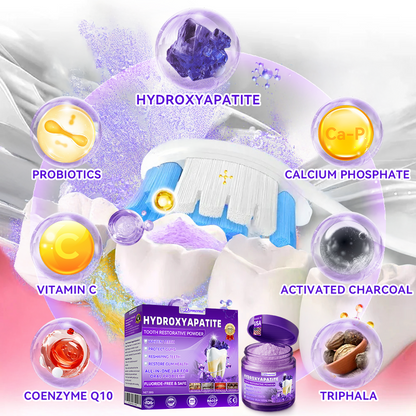 𝑫𝑜𝑟𝒎𝒐𝒓𝙣𝙖® 𝐻𝑦𝑑𝑟𝑜𝑥𝑦𝑎𝑝𝑎𝑡𝑖𝑡𝑒 𝑇𝑜𝑜𝑡ℎ 𝑅𝑒𝑠𝑡𝑜𝑟𝑎𝑡𝑖𝑣𝑒 𝑃𝑜𝑤𝑑𝑒𝑟🦷Treatment for dental caries, periodontal disease, tooth sensitivity, and oral cancer🏆