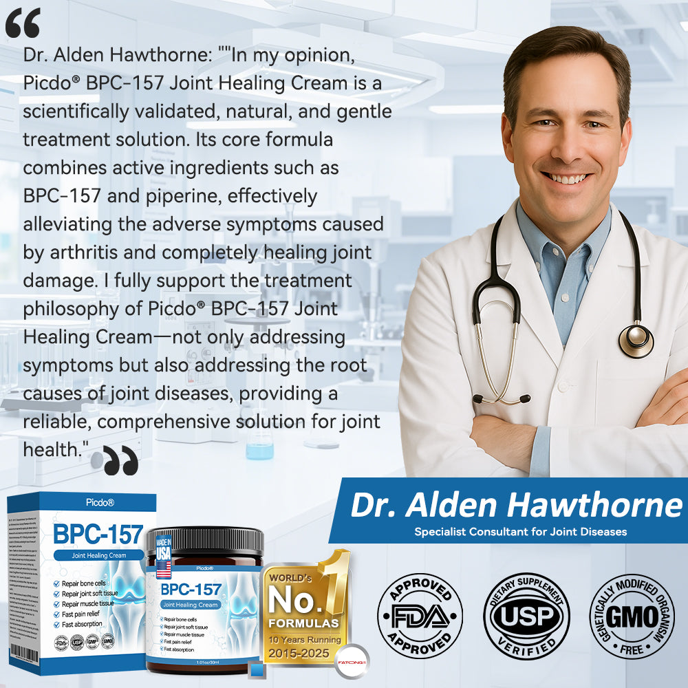 𝖯𝗂𝖼𝗱𝗼® BPC-157 Joint Healing Cream🦴Treats Arthritis, Neuropathy, Rheumatism, Sports Injuries & More🏆