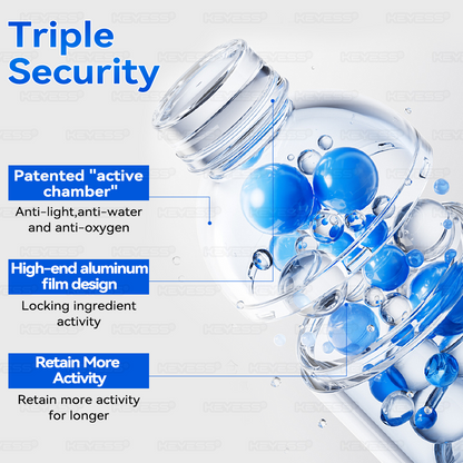 𝑲𝒆𝒚𝒆𝒔𝒔® 𝑮𝑳𝑷-1 𝑷𝒓𝒐𝒃𝒊𝒐𝒕𝒊𝒄 𝑭𝒖𝒍𝒍-𝑩𝒐𝒅𝒚 𝑺𝒄𝒖𝒍𝒑𝒕𝒊𝒏𝒈 & 𝑯𝒆𝒂𝒍𝒕𝒉 𝑩𝒐𝒐𝒔𝒕 𝑳𝒊𝒕𝒕𝒍𝒆 𝑩𝒍𝒖𝒆 𝑱𝒂𝒓 🌹