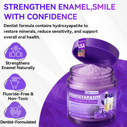 𝑫𝑜𝑟𝒎𝒐𝒓𝙣𝙖® 𝐻𝑦𝑑𝑟𝑜𝑥𝑦𝑎𝑝𝑎𝑡𝑖𝑡𝑒 𝑇𝑜𝑜𝑡ℎ 𝑅𝑒𝑠𝑡𝑜𝑟𝑎𝑡𝑖𝑣𝑒 𝑃𝑜𝑤𝑑𝑒𝑟🦷Treatment for dental caries, periodontal disease, tooth sensitivity, and oral cancer🏆